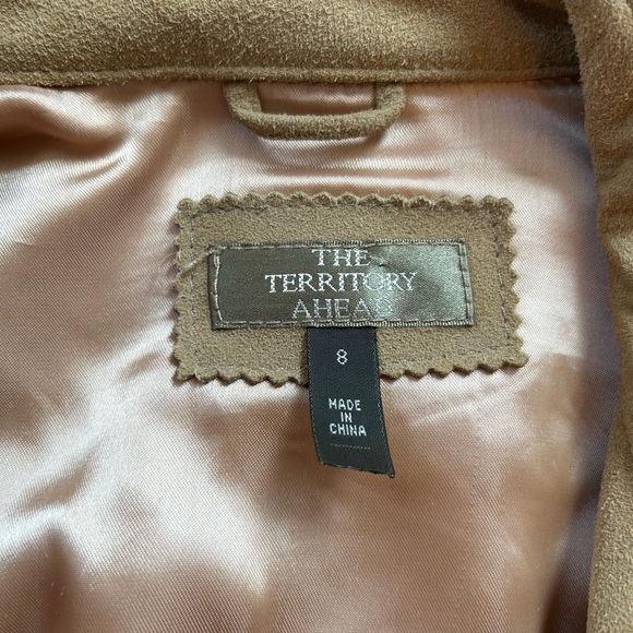 Vintage Suede Shirt/ Jacket shacket - Picture 7 of 9